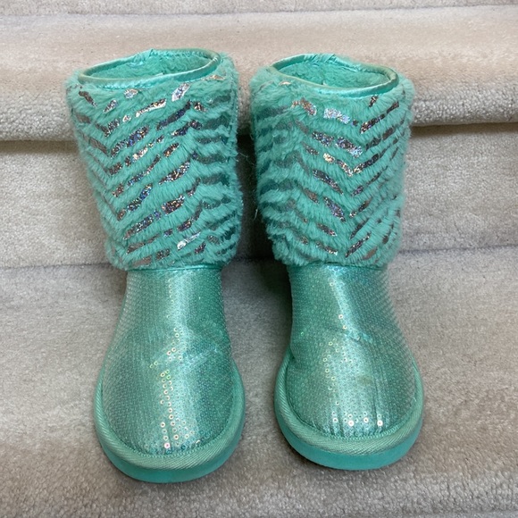 justice sparkle & light up slippers - Picture 3 of 9